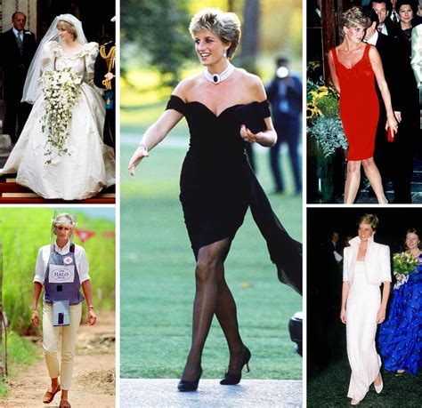 princess diana famous looks.